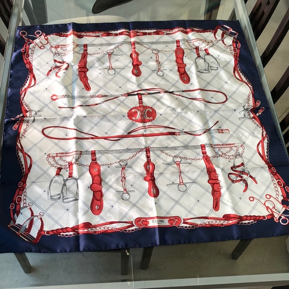 Celine Vintage Scarf - Picture 4 of 7